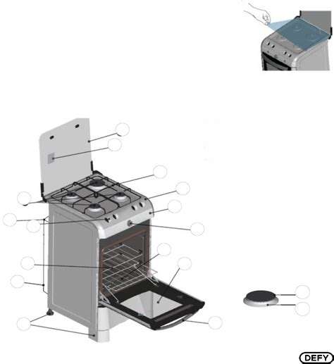 how to use a defy gas oven